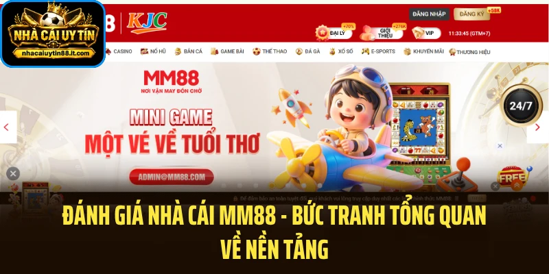 Đánh giá nhà cái MM88 - Bức tranh tổng quan về nền tảng