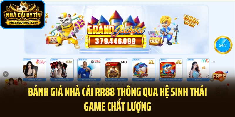 Đánh giá nhà cái RR88 thông qua hệ sinh thái game chất lượng