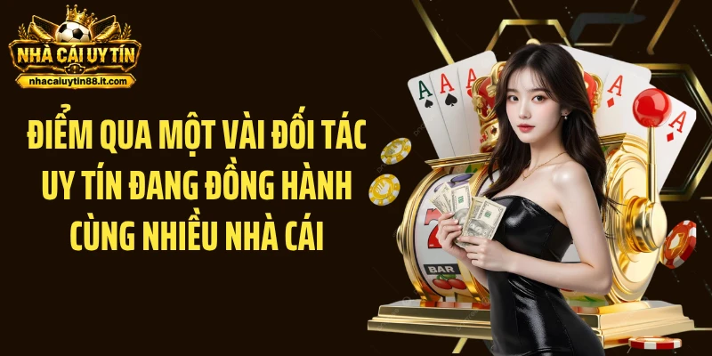 Điểm qua một vài đối tác uy tín đang đồng hành cùng nhiều nhà cái