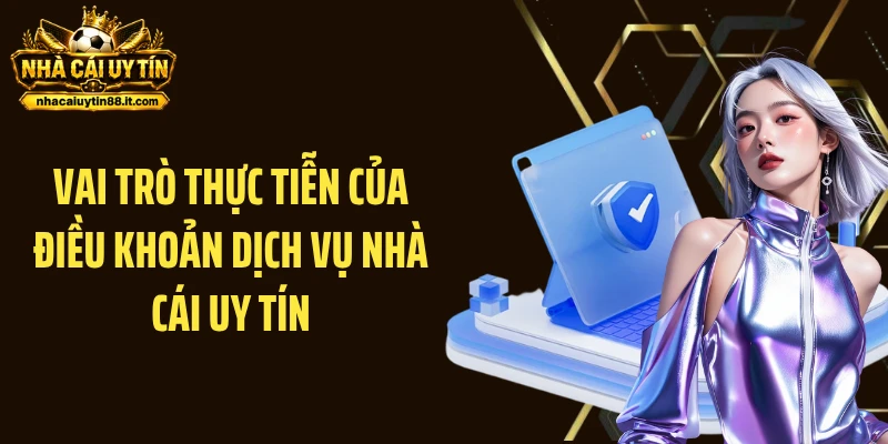 Vai trò thực tiễn của điều khoản dịch vụ Nhà Cái Uy Tín